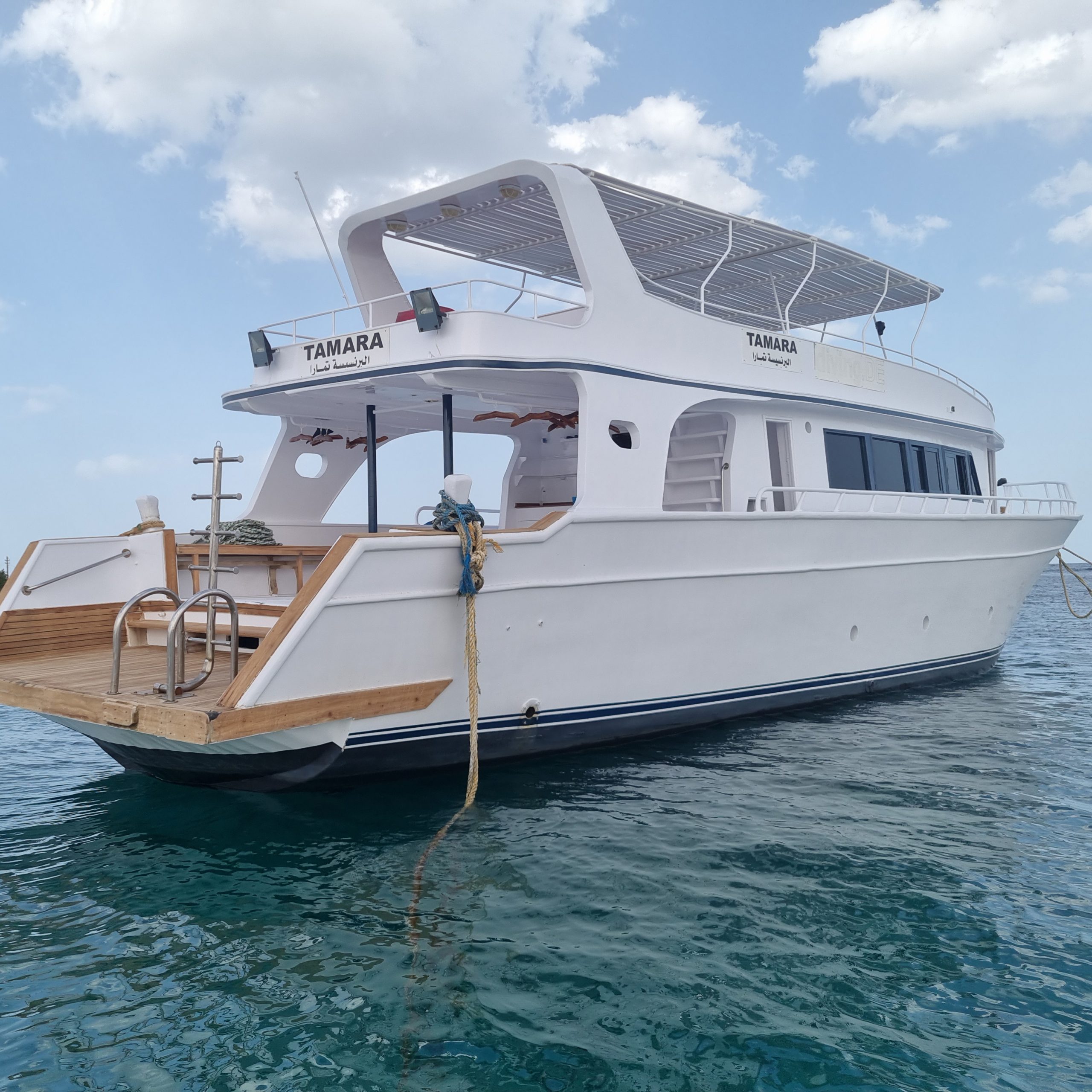 Tagesboot Tamara von diving.DE in Ägypten.